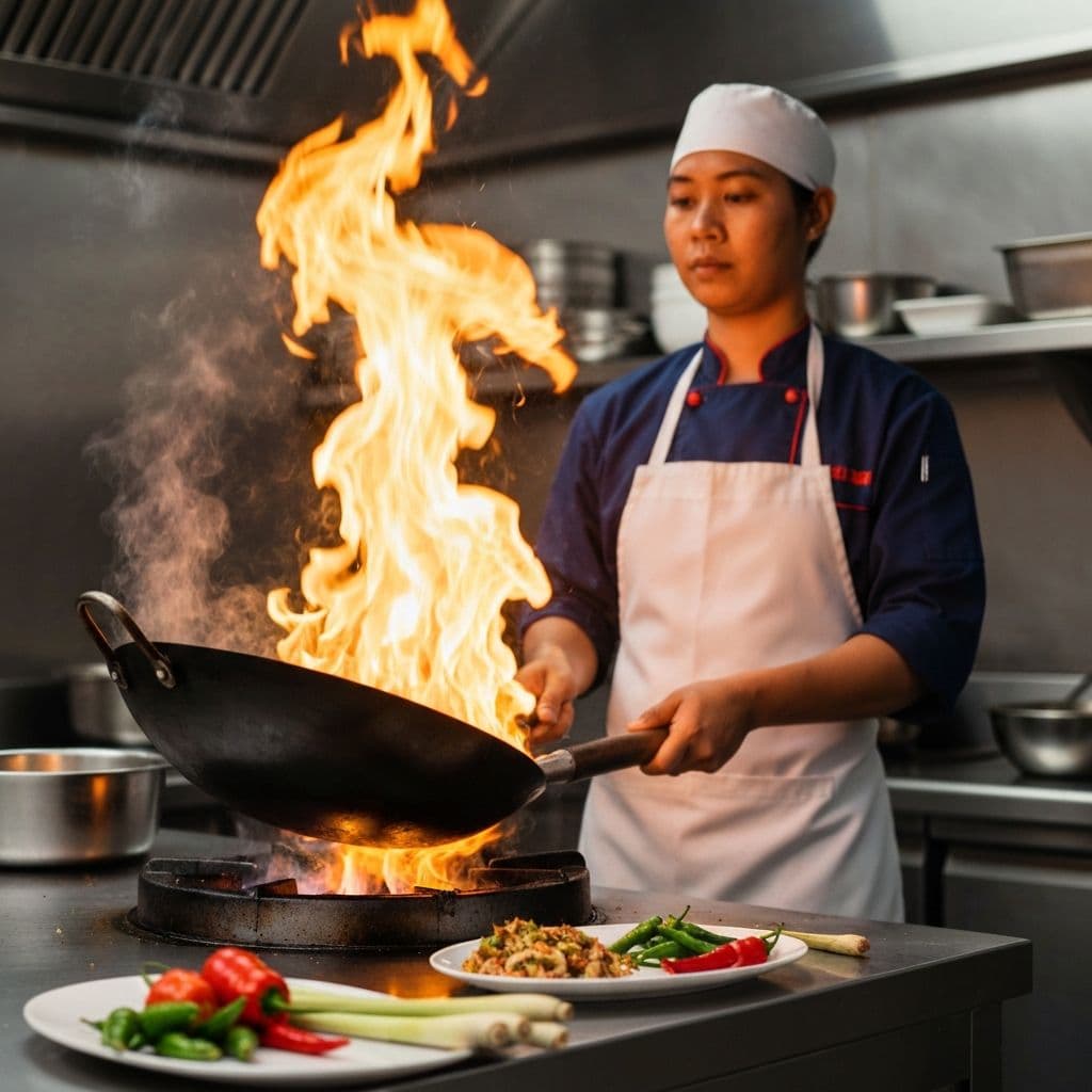 Thai street food cooking class